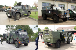 Feldjägerfahrzeuge der Bundeswehr
