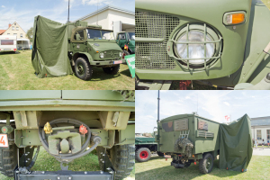 Unimog 406 S Funkkoffer walkaround